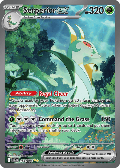 Serperior ex 164/86 - Black Bolt (BLK) NM