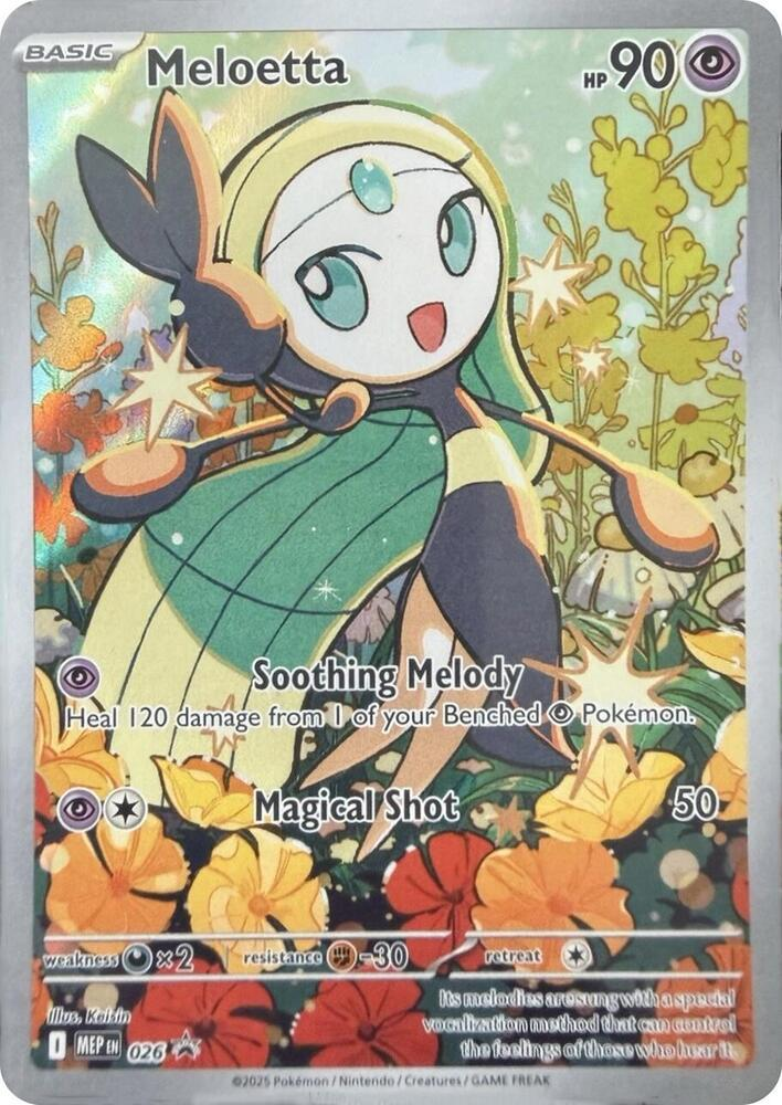 Meloetta 26/ - Promo (MEP) NM