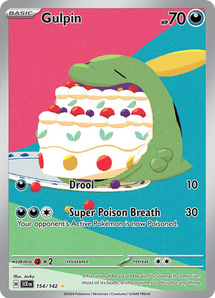 Gulpin 154/142 - Stellar Crown (SCR) NM