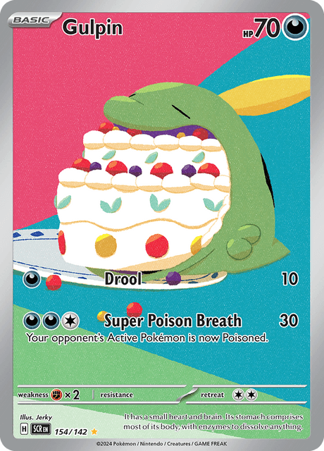 Gulpin 154/142 - Stellar Crown (SCR) NM