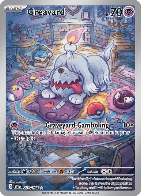 Greavard 214/198 - Scarlet & Violet (SVI) NM