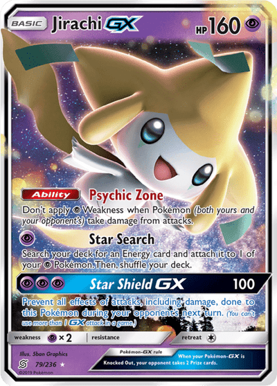 Jirachi GX 79/236 - Unified Minds (UNM) NM