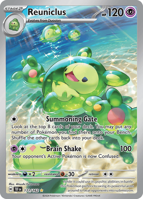 Reuniclus 171/162 - Temporal Forces (TEF) NM