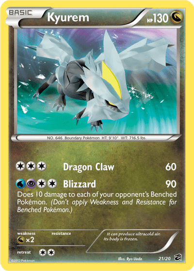 Kyurem 21/20 - Dragon Vault (DRV) HP
