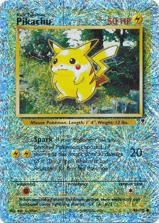 Pikachu 86/110 [Reverse Holo] - Legendary Collection (LC) DMG