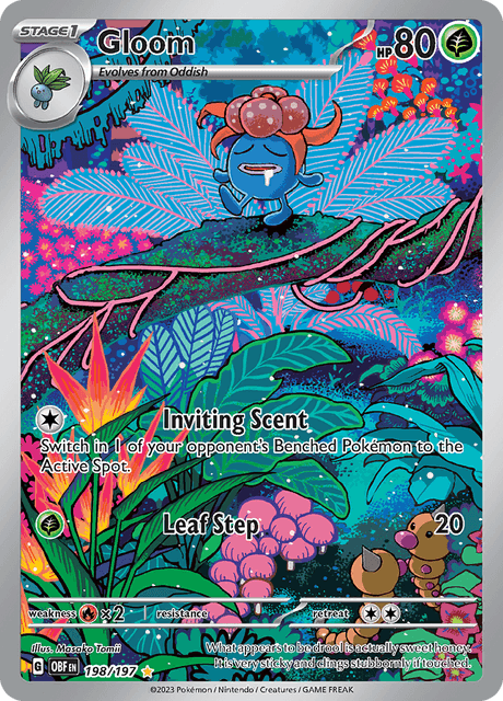 Gloom 198/197 - Obsidian Flames (OBF) NM