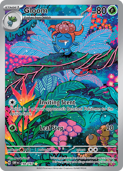 Gloom 198/197 - Obsidian Flames (OBF) NM