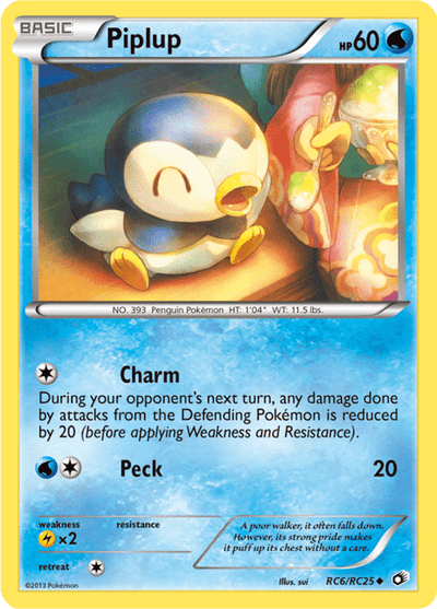 Piplup rc6/rc25 - Legendary Treasures (LTR) LP