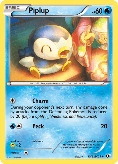 Piplup rc6/rc25 - Legendary Treasures (LTR) LP
