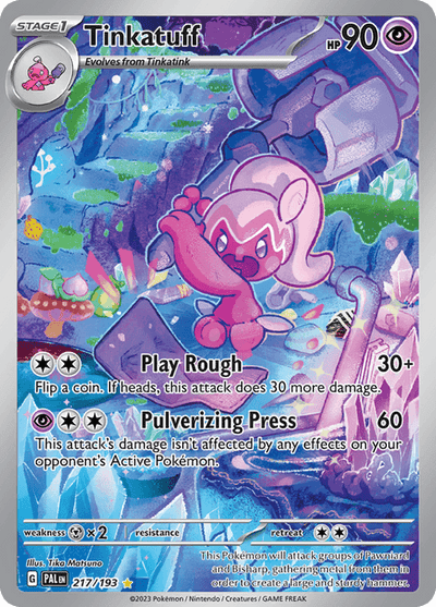 Tinkatuff 217/193 - Paldea Evolved (PAL) NM