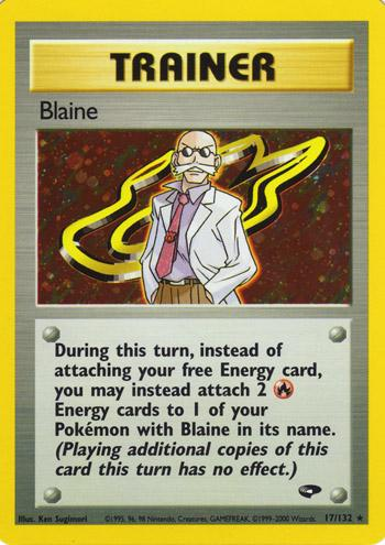 Blaine 17/132 - Gym Challenge (G2) DMG