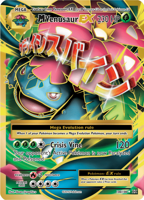 M Venusaur EX 100/108 - Evolutions (EVO) HP