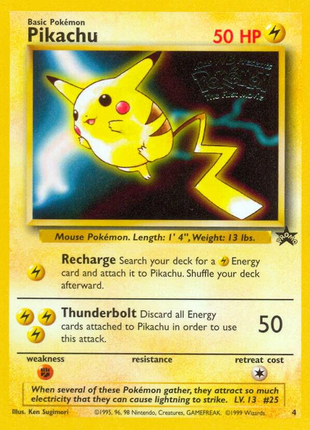 Pikachu 4/ - Promo LP