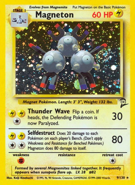 Magneton 9/130 - Base Set 2 (B2) LP