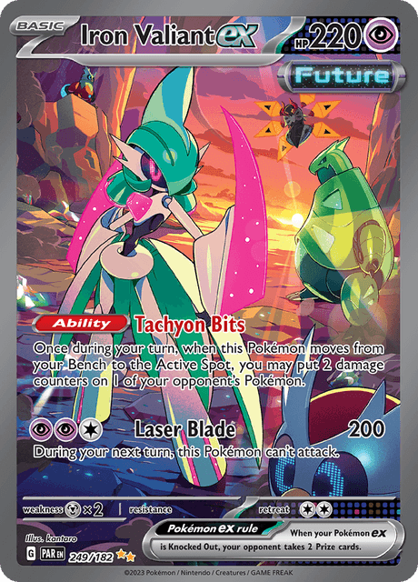 Iron Valiant ex 249/182 - Paradox Rift (PAR) NM