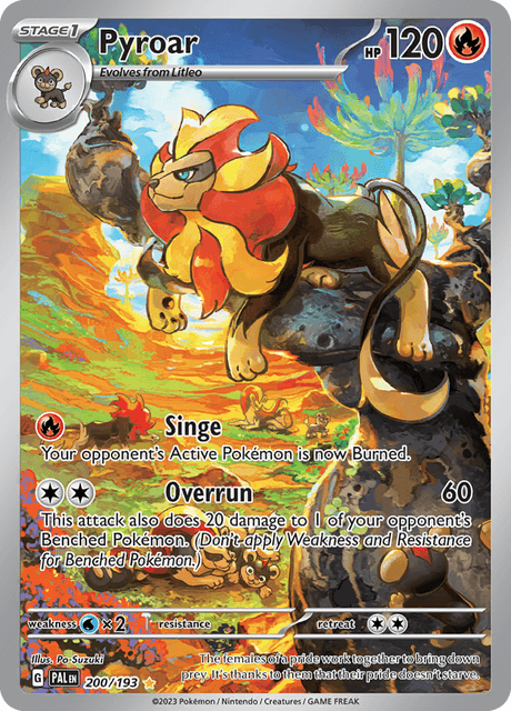Pyroar 200/193 - Paldea Evolved (PAL) NM