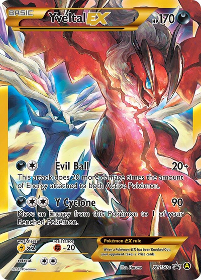 Yveltal EX xy150a/ - Promo MP