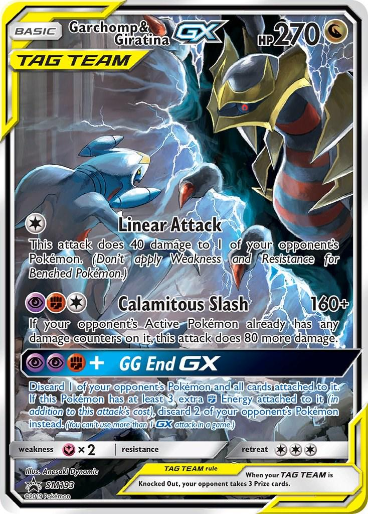 Garchomp & Giratina GX sm193/ - Promo NM