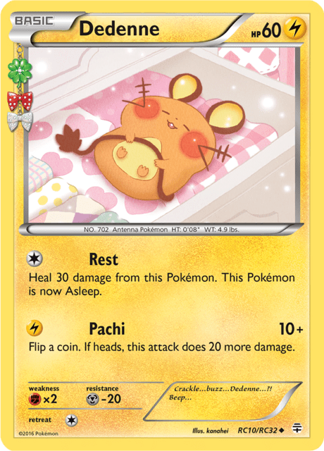 Dedenne rc10/rc32 - Generations (GEN) MP
