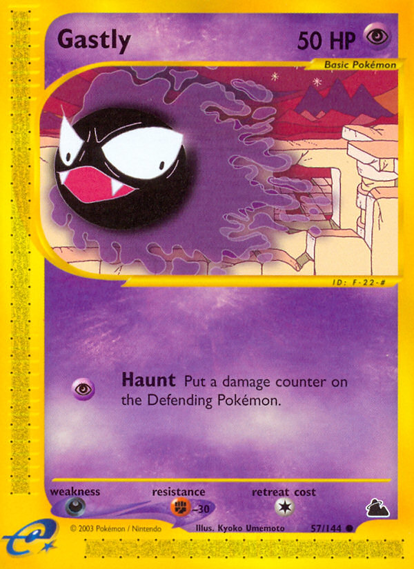 Gastly 57/144 - Skyridge (SK) LP
