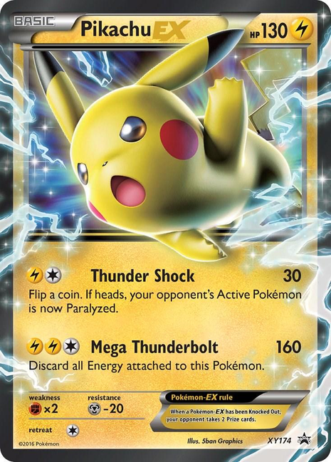 Pikachu EX xy174/ - Promo NM