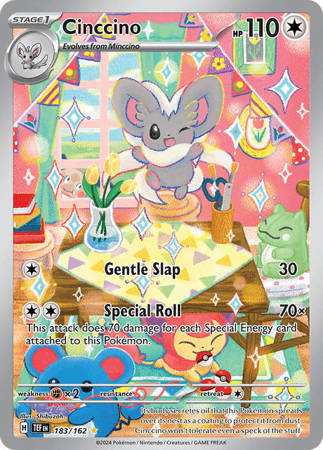 Cinccino 183/162 - Temporal Forces (TEF) NM