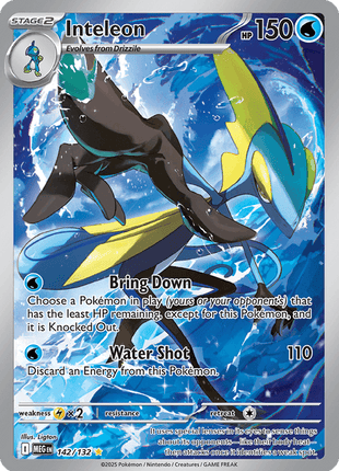 Inteleon 142/132 - Mega Evolution (MEG) NM