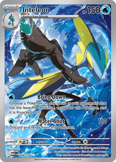 Inteleon 142/132 - Mega Evolution (MEG) NM