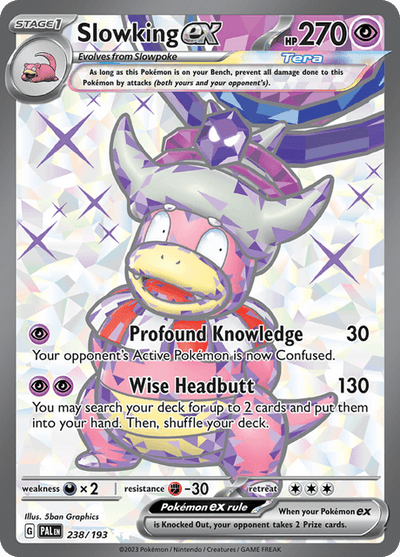 Slowking ex 238/193 - Paldea Evolved (PAL) NM