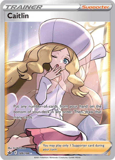 Caitlin 189/198 - Chilling Reign (CRE) NM