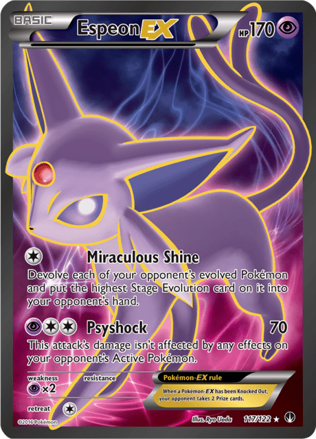 Espeon EX 117/122 - BREAKpoint (BKP) MP