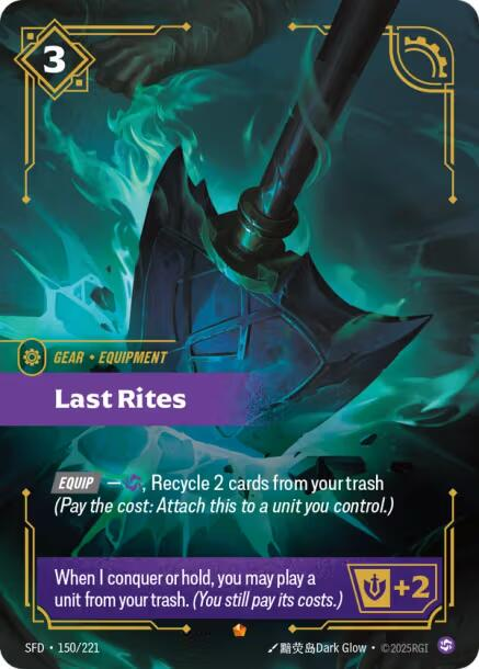 Last Rites #150/221 - Spiritforged NM