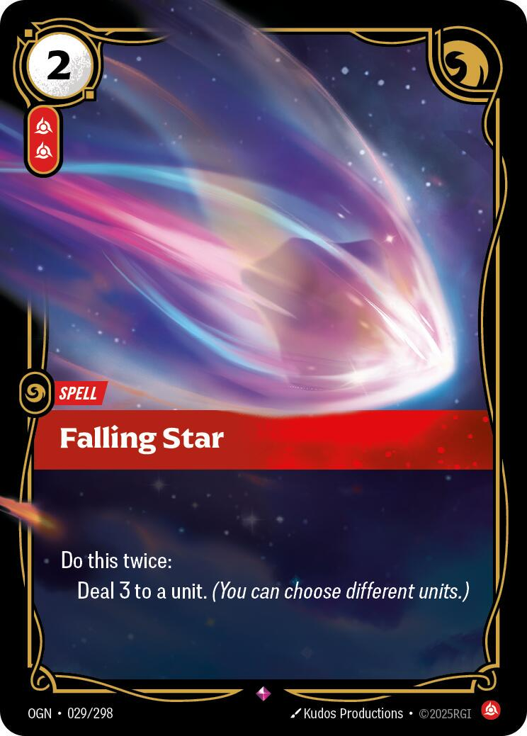 Falling Star #29/298 - Origins NM