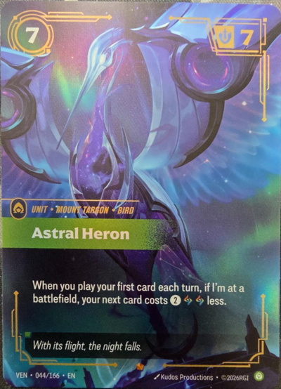Astral Heron #44/166 - Vendetta NM
