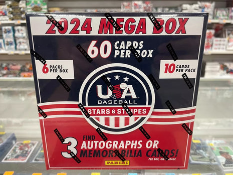 2023 Panini Stars & Stripes Baseball Mega Box (3 Auto, 1 Mem!)