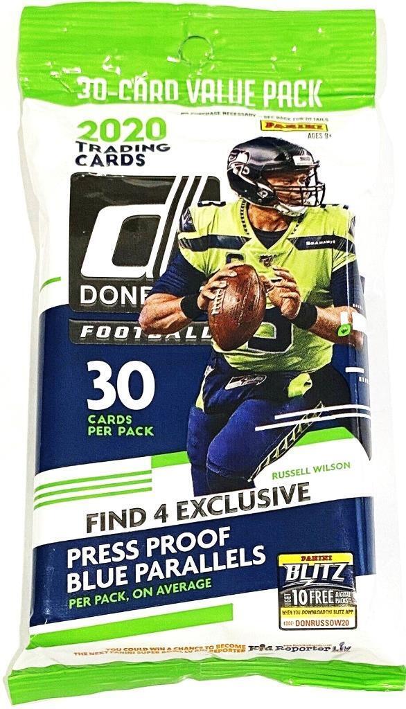 2020 Donruss Football Value Pack (Herbert? Burrow?)