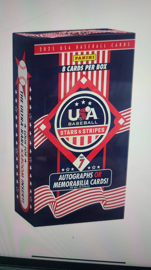 2025 Panini Stars and Stripes Hobby Box (7 Autos!)