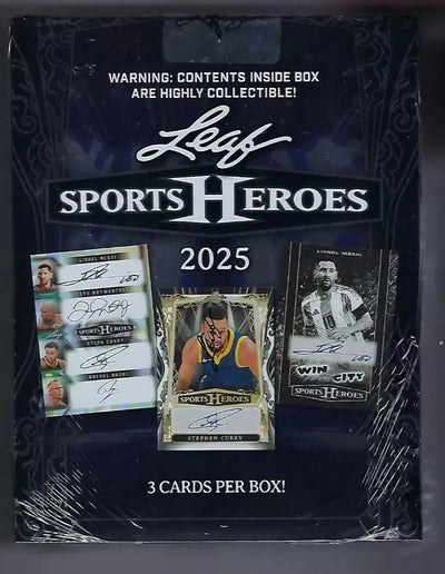 2025 Leaf Sports Heroes Hobby Box