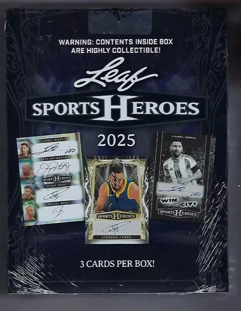 2025 Leaf Sports Heroes Hobby Box