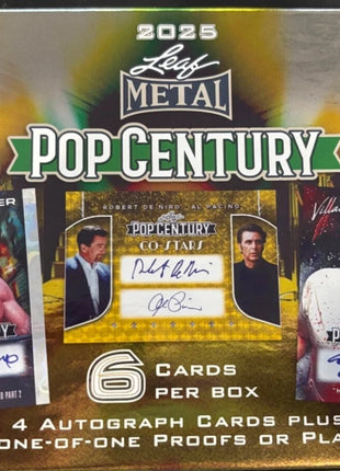 2025 Leaf Metal Pop Century Hobby Box