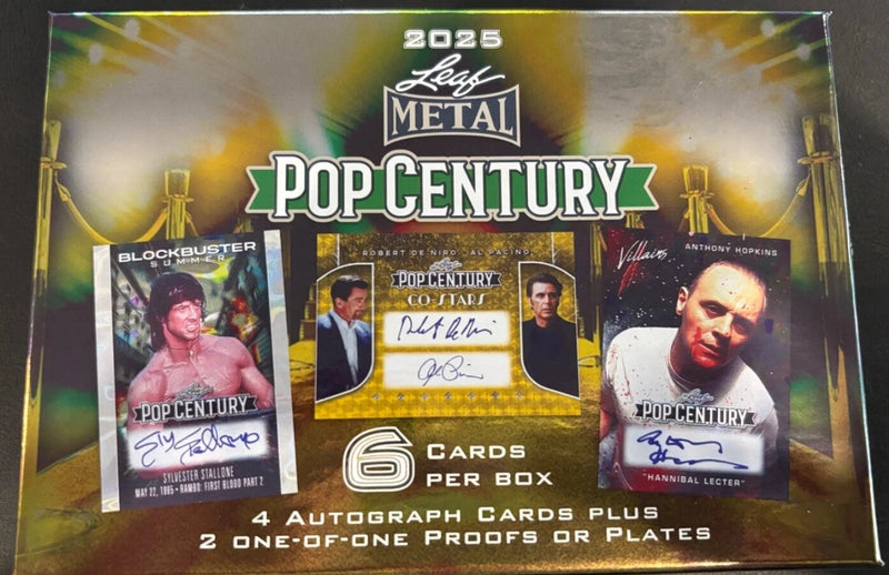 2025 Leaf Metal Pop Century Hobby Box