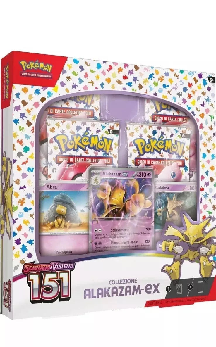 Pokemon 151 Alakazam ex Collection
