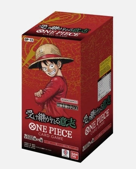 One Piece Carrying On His Will Booster Box JP