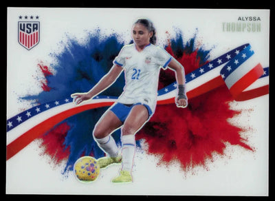 2026 Panini Instant Team USA Soccer Alyssa Thompson Color Blast