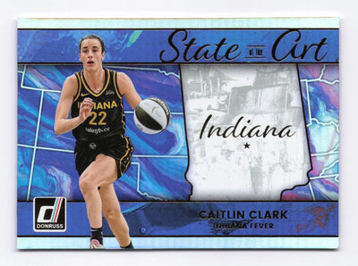 2026 Donruss #19 Caitlin Clark Indiana Fever State of The Art Insert