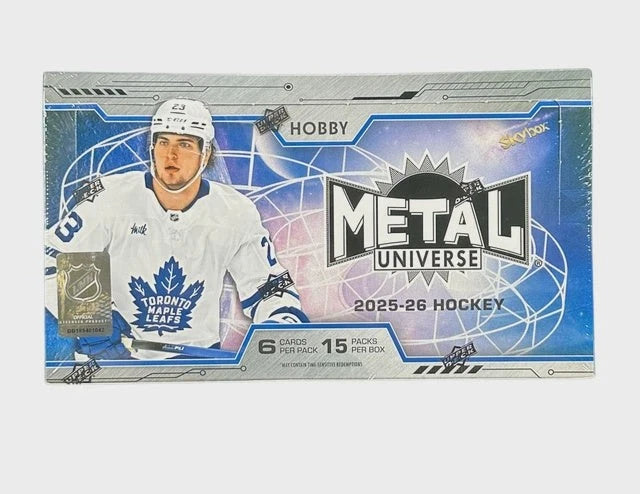 2025-26 Upper Deck Metal Universe Hobby Box (Schaefer?)