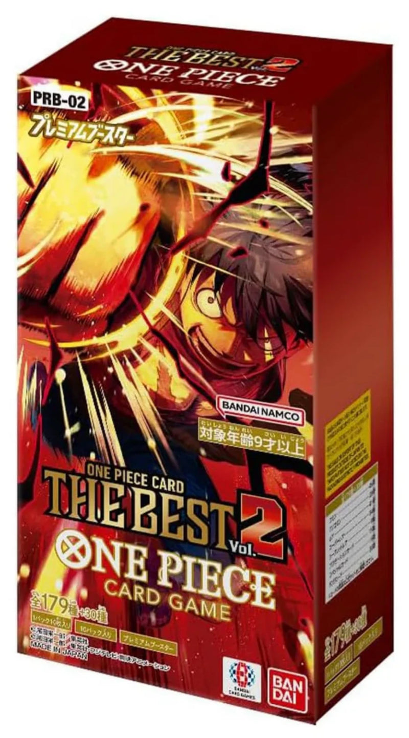 One Piece The Best Premium Booster Box Vol.2 JP