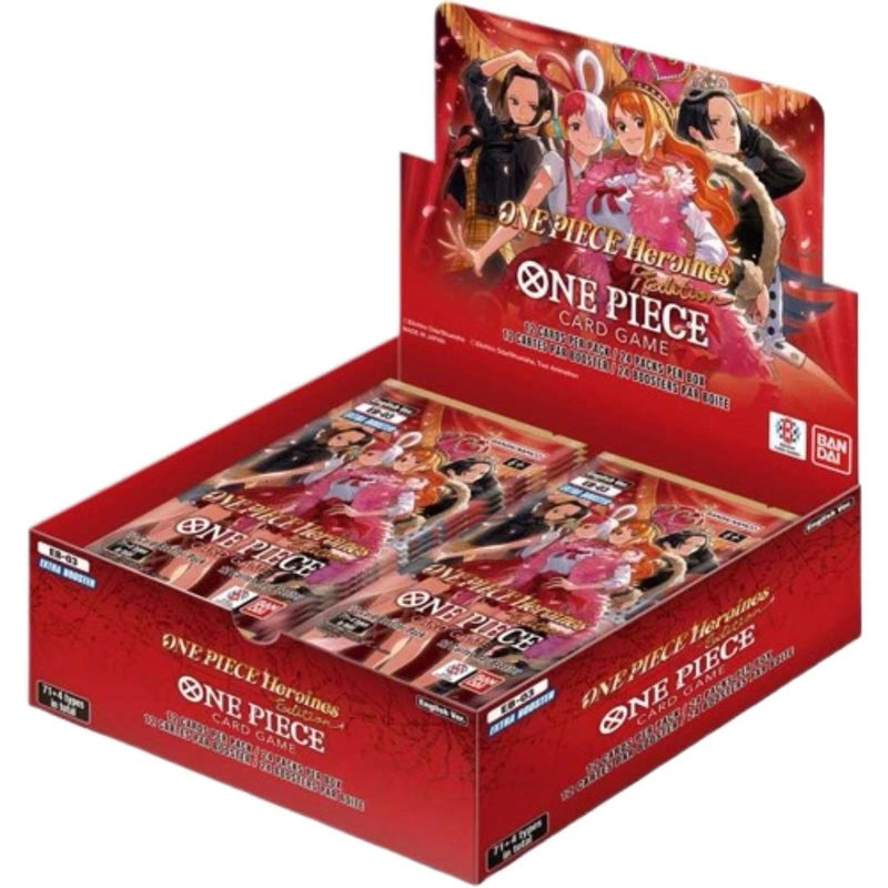 One Piece Heroines Edition Sealed Booster Box EB-03 EN - PRERELEASE - RELEASES 2/20 - LIMIT 1 PP