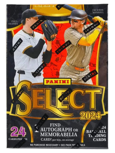 2024 Panini Select Baseball Hobby Blaster (1 Auto/Mem!)