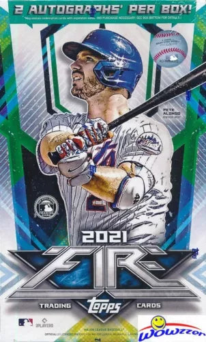 2021 Topps Fire Baseball Hobby